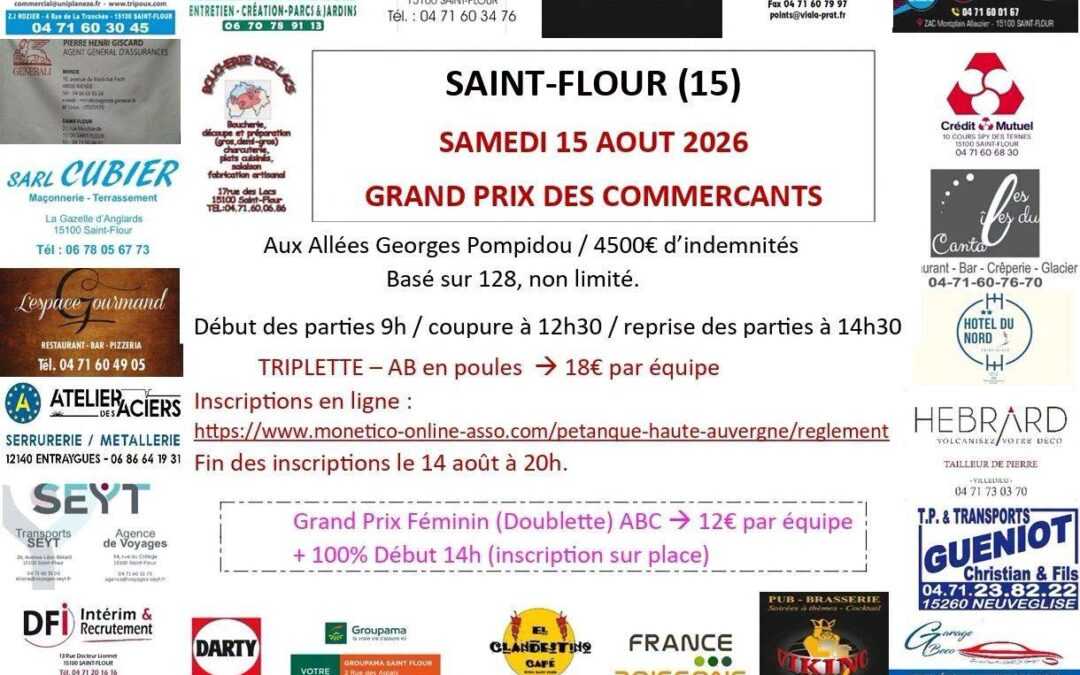 Concours du 15 août Saint-Flour